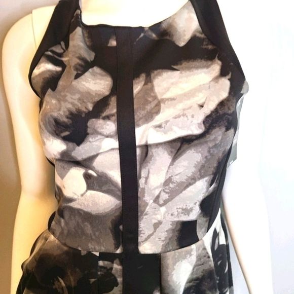 New with Tags Floral Fit and Flair Dress XS - Picture 9 of 11